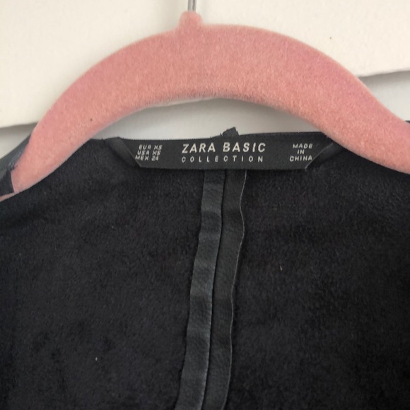 Zara Faux Leather Jacket. Size XS - Picture 2 of 4